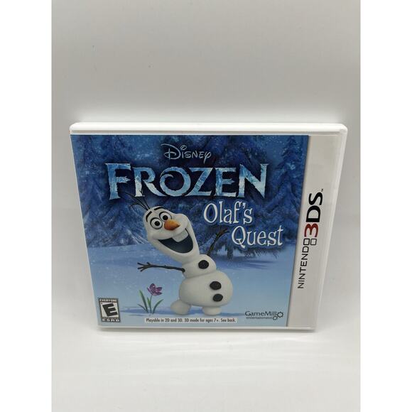 Disney Frozen Olaf's Quest (Nintendo 3DS) - Complete - Tested - Picture 1 of 7